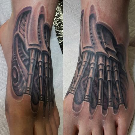 Tattoos - Biomech foot - 126732